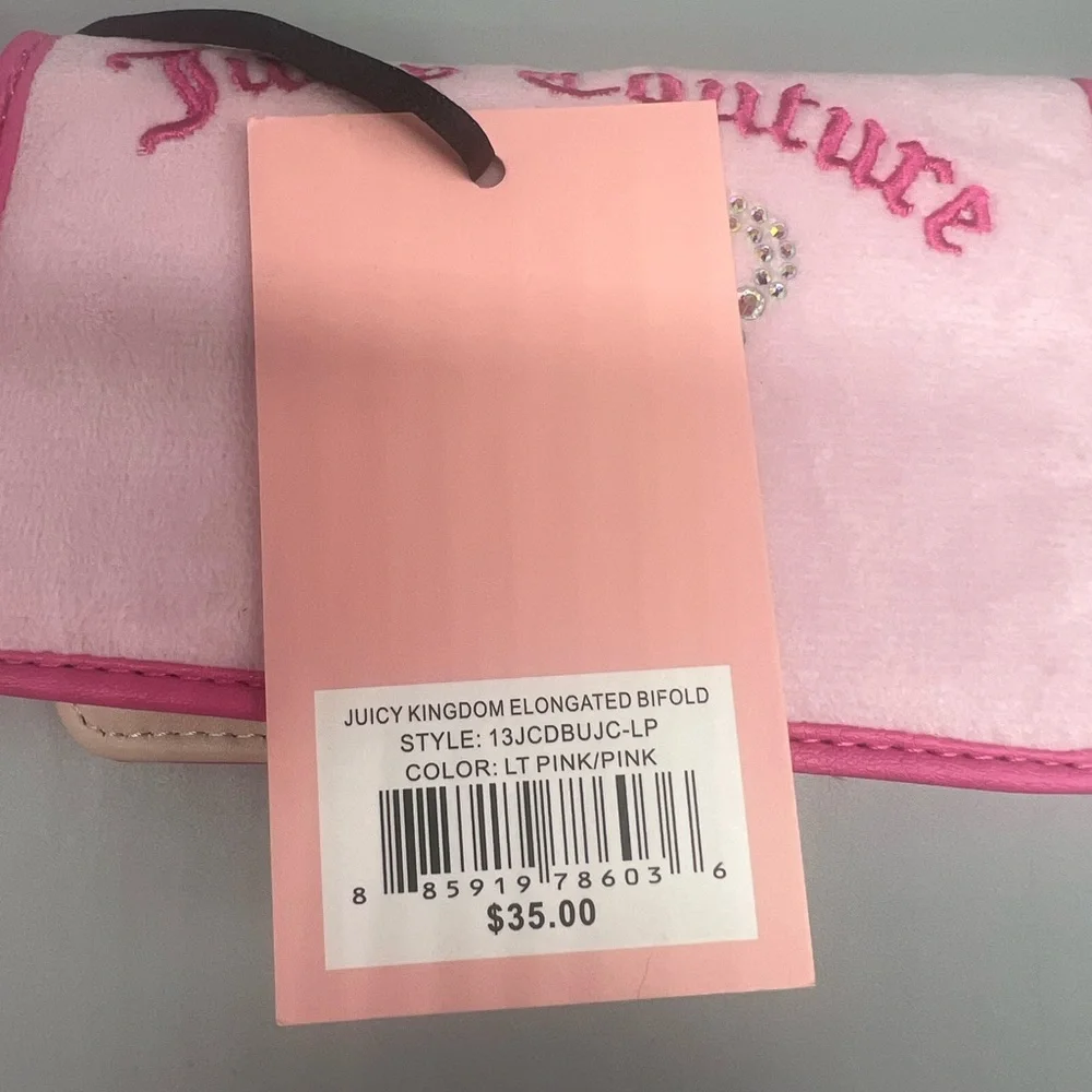 Juicy couture juicy kingdom bifold wallet